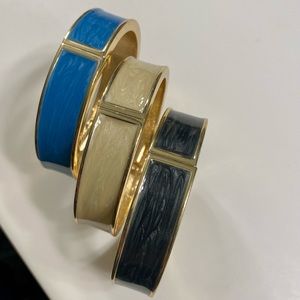 Set of 3 lacquer bracelets